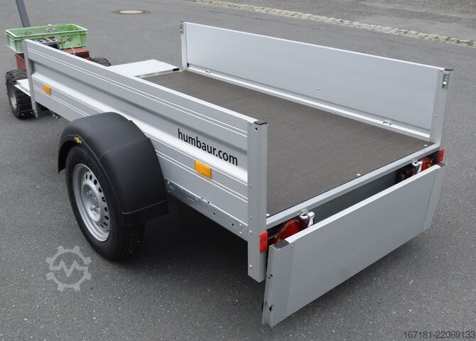 Open trailer HUMBAUR Einachsanhänger HA 752111KV