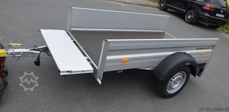 Open trailer HUMBAUR Einachsanhänger HA 752111KV