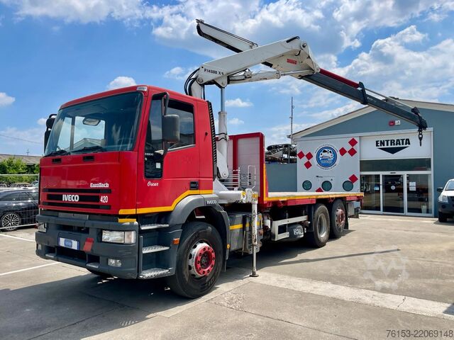 Crane truck IVECO EUROTECH 240E 42