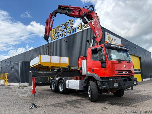 Standard tractor Iveco EUROTRAKKER 60E35 + FASSI F 600 XP 6X EXT. + JI...