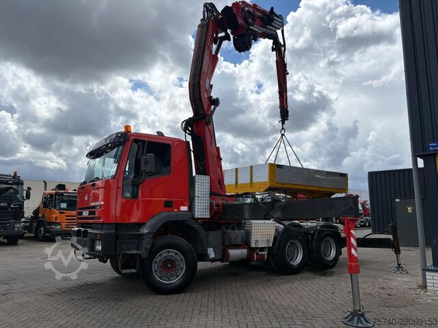 Standard tractor Iveco EUROTRAKKER 60E35 + FASSI F 600 XP 6X EXT. + JI...