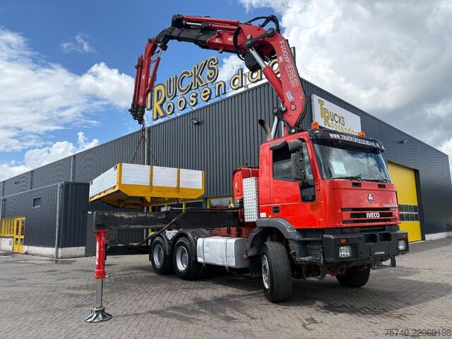 Crane Iveco EUROTRAKKER 60E35 + FASSI F 600 XP 6X EXT. + JI...