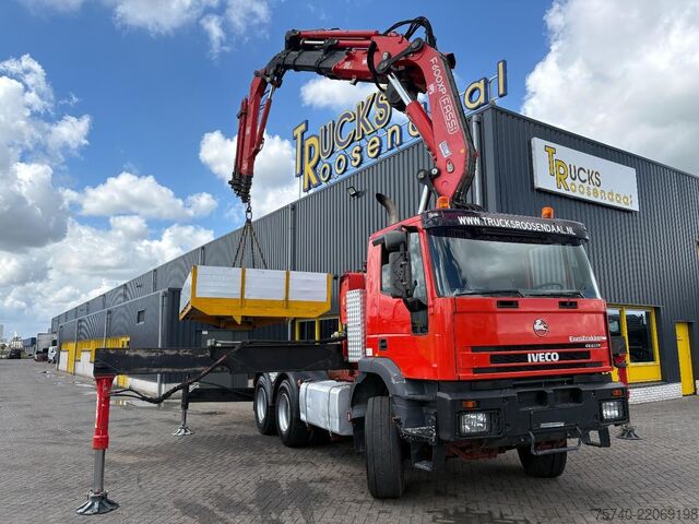 Crane Iveco EUROTRAKKER 60E35 + FASSI F 600 XP 6X EXT. + JI...