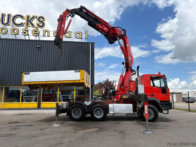 Crane Iveco EUROTRAKKER 60E35 + FASSI F 600 XP 6X EXT. + JI...