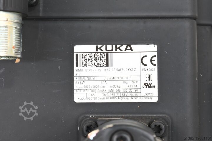 Servo motor Kuka 1FK7103-5AF81-1YY3-Z