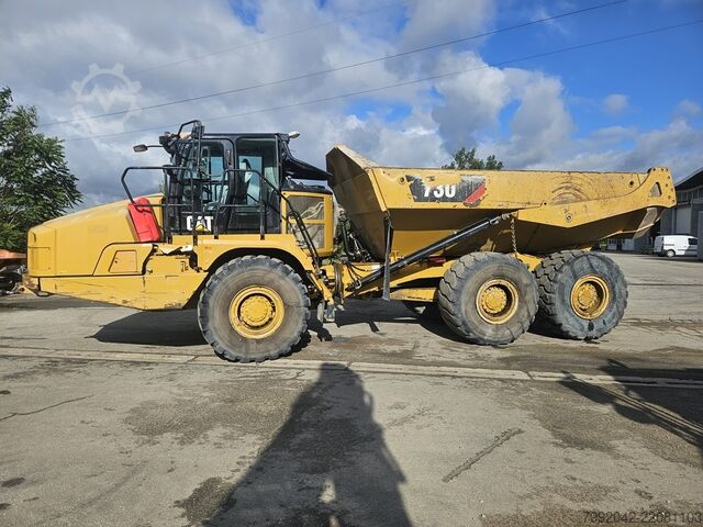 Knickgelenkdumper Caterpillar 730