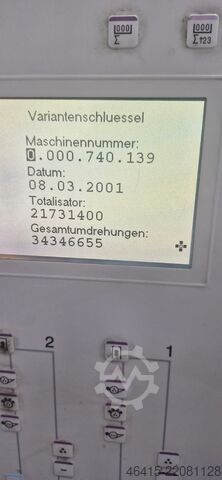 Offset printing press Heidelberg PM 74 2 STRAIGHT NEW ROLLERS