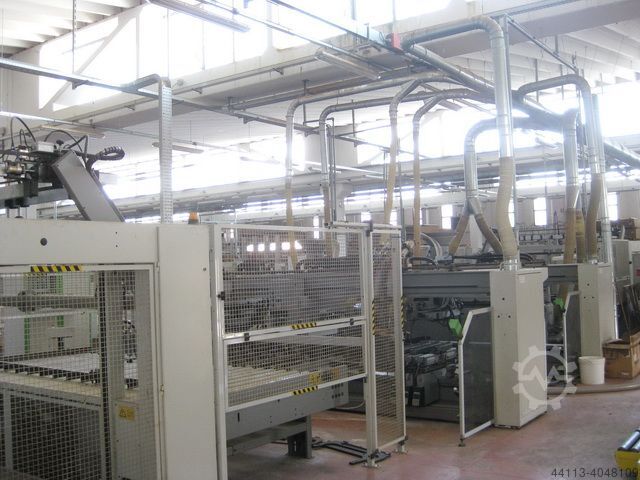 Automatic ELECTRONIC Drilling LINE BIESSE + RBO (BIESSE Group) Techno FDT CN + SDT CN + Tornado