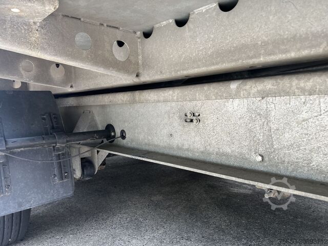 Three-way tipper trailer Humbaur D1AC  Tandemkipper- Tieflader mit Aufsatz, neuwertig