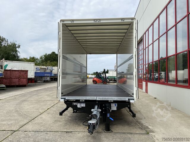 Box trailer Möslein TKO 105 D 6m  weiß  Tandem- Koffer, Durchladbar, -- Neufahrzeug --