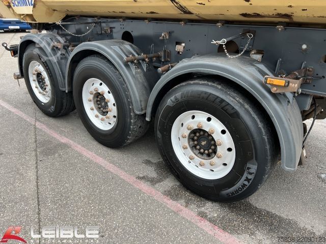 Kipper Auflieger SCHMITZ CARGOBULL SKI 24SL*Stahlmulde*24m³*1.+2.Liftachse*Alcoa*