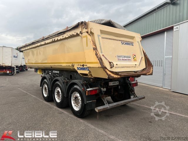 Kipper Auflieger SCHMITZ CARGOBULL SKI 24SL*Stahlmulde*24m³*1.+2.Liftachse*Alcoa*