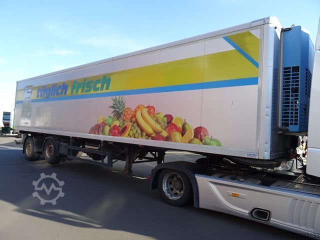 Kofferauflieger ACKERMANN-FRUEHAUF 2-Achs*11,8m*gelenkt*LBW*Frigoblock*Liftachse