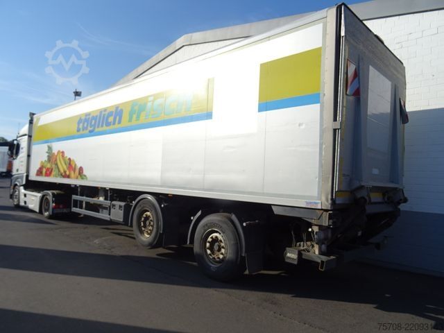 Kühlauflieger ACKERMANN-FRUEHAUF 2-Achs*11,8m*gelenkt*LBW*Frigoblock*Liftachse