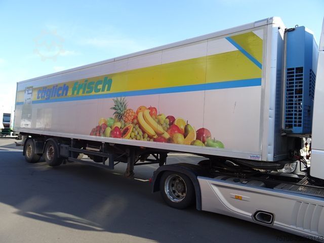 Kühlauflieger ACKERMANN-FRUEHAUF 2-Achs*11,8m*gelenkt*LBW*Frigoblock*Liftachse