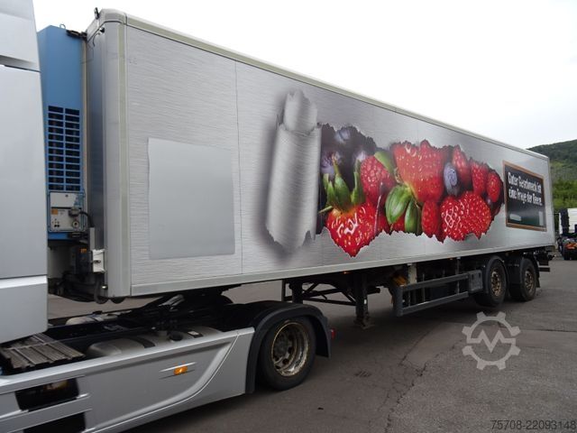 Kühlauflieger ACKERMANN-FRUEHAUF 2-Achs*11,7 m*Frigoblock* 2t LBW*Lenk+Lift Achse
