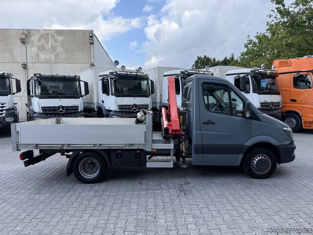 Truck-mounted crane van Mercedes-Benz Sprinter 516 Kran Fassi F40