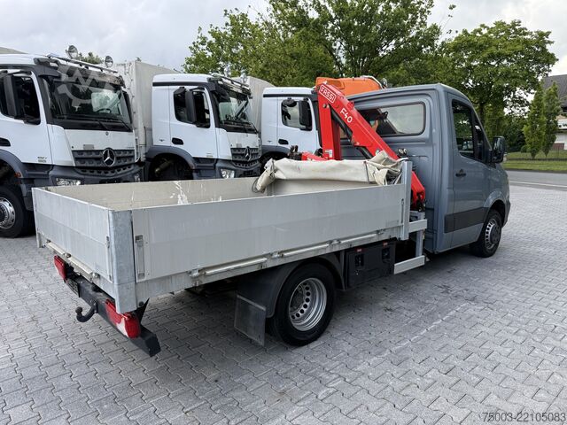 Truck-mounted crane van Mercedes-Benz Sprinter 516 Kran Fassi F40