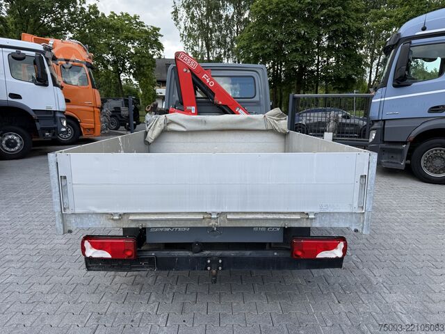 Truck-mounted crane van Mercedes-Benz Sprinter 516 Kran Fassi F40
