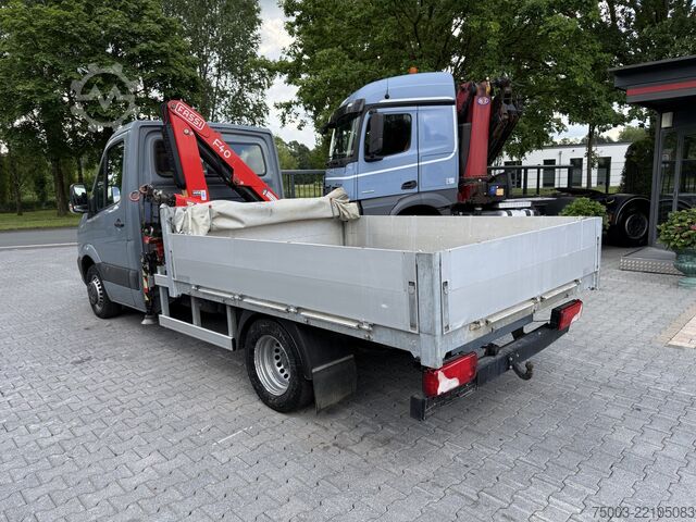 Truck-mounted crane van Mercedes-Benz Sprinter 516 Kran Fassi F40