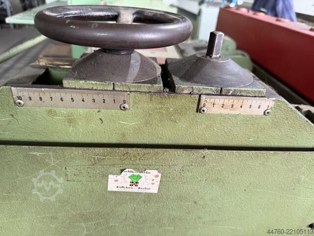 Sheet straightening system with cut-to-length line Griebel BRA 1550 * 2mm