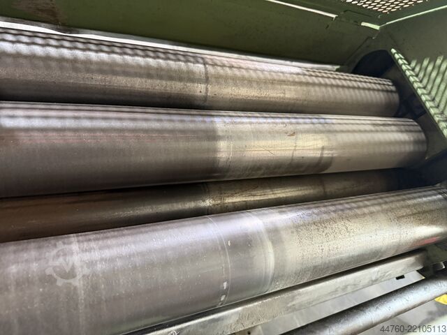 Sheet straightening system with cut-to-length line Griebel BRA 1550 * 2mm