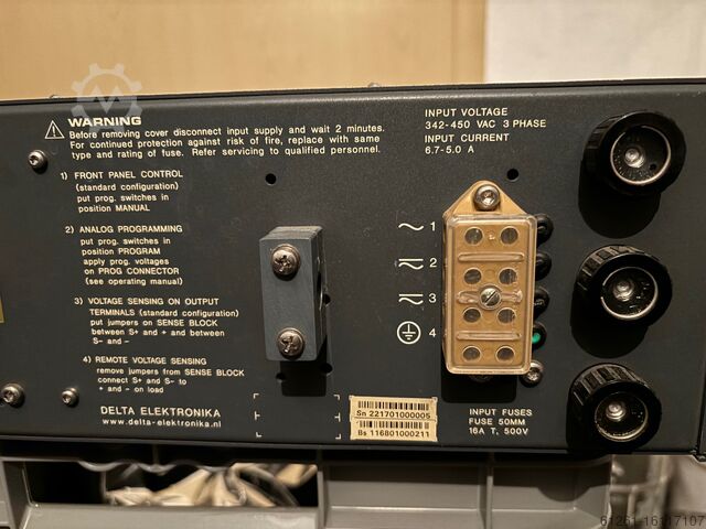 Power supply unit Power supply Delta Elektronika SM300-10D