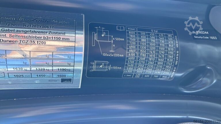 Diesel Forklift Linde H30D