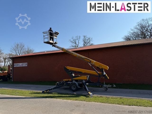 Arbeitsbühne Anhänger Paus PAUS GT 16AG  Arbeitshöhe 16m 200kg Stromagregat