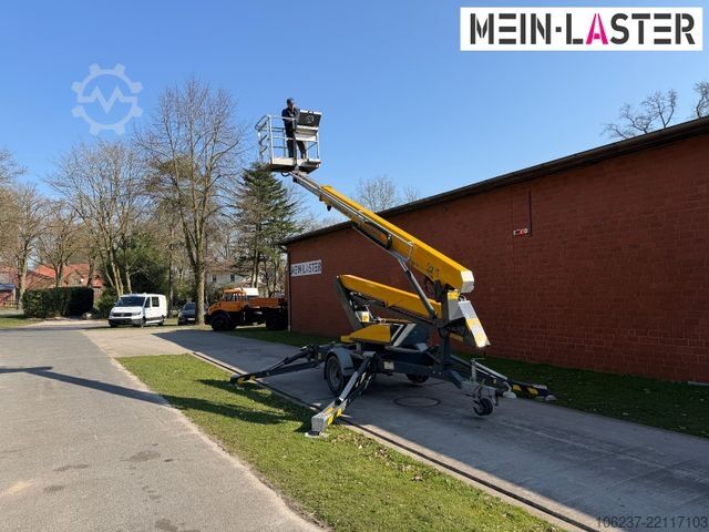 Arbeitsbühne Anhänger Paus PAUS GT 16AG  Arbeitshöhe 16m 200kg Stromagregat