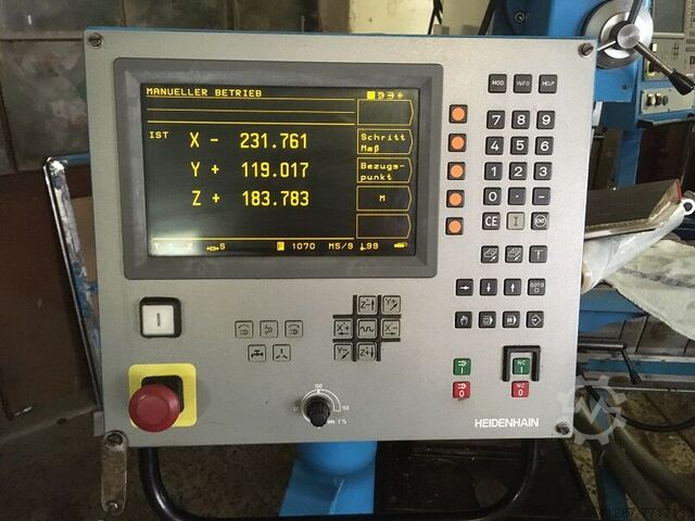 Universal toolroom-milling machine INTOS FNGP 50