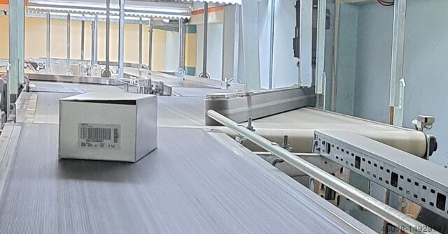 Modular conveyor with combiner belt GF Transnorm GF 2500-1300-1200