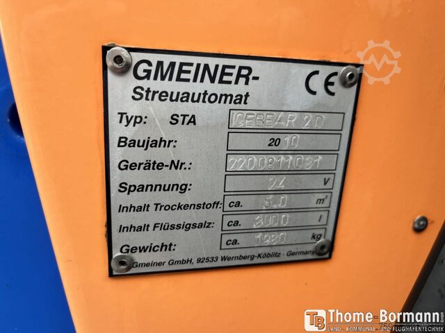 Winterdienstgerät Bucher - GMeiner - Giletta Icebear 2D