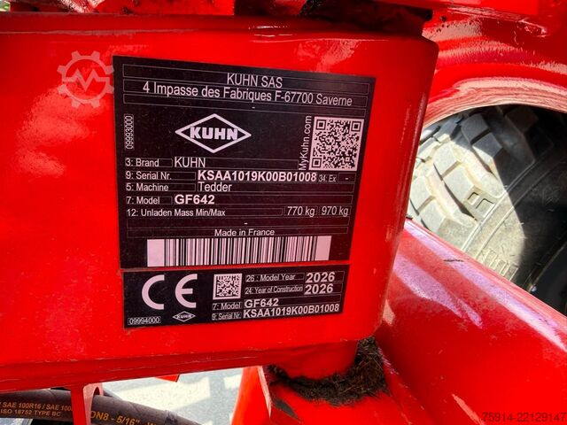 Hay technology Kuhn GF 642