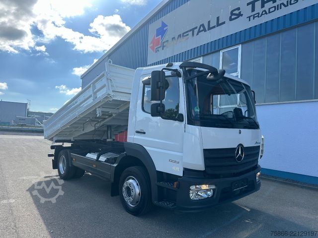 Three-sided tipper truck MERCEDES-BENZ 1223 K Atego 3 Kipper Meiller 3 Seiten 2xAHK