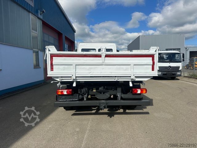 Three-sided tipper truck MERCEDES-BENZ 1223 K Atego 3 Kipper Meiller 3 Seiten 2xAHK