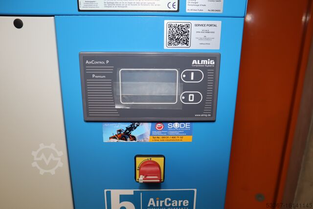 Variable 11 kW screwcompressor ALMIG F-Drive 22