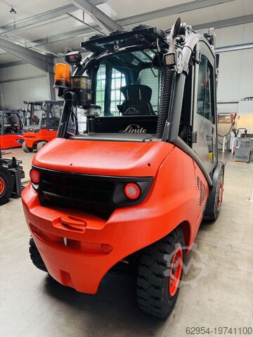 Diesel Forklift Linde H 50 D-02/600 EVO 3B Kabine STVO Klima