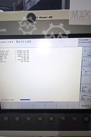 Universal-Bearbeitungszentrum Wemas VZG 65-5A