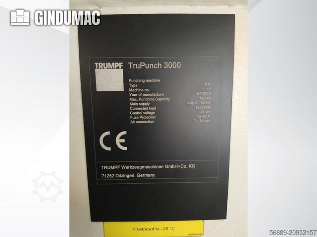 TRUMPF  TRUPUNCH 3000 (S11) TRUMPF TRUPUNCH 3000 (S11)