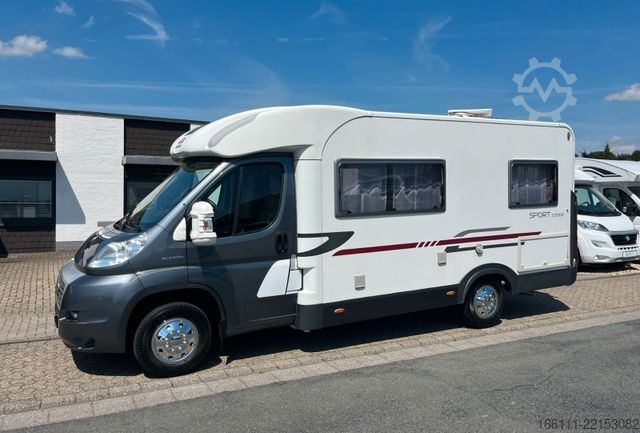 Semi-integrated camper ADRIA Sport 573 DF - Festbett -  - Klima -