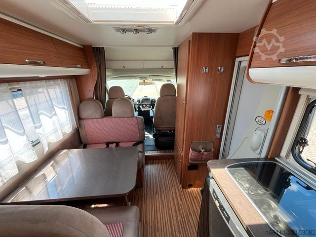 Semi-integrated camper ADRIA Sport 573 DF - Festbett -  - Klima -