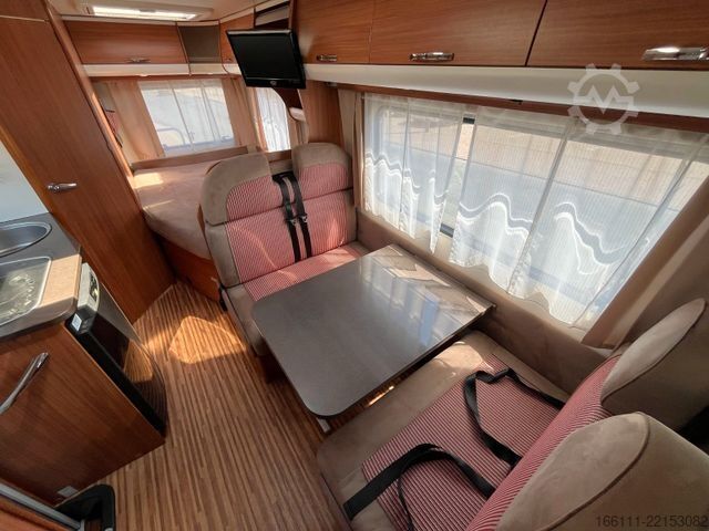 Semi-integrated camper ADRIA Sport 573 DF - Festbett -  - Klima -