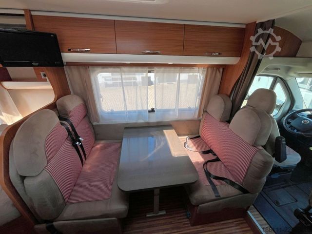 Semi-integrated camper ADRIA Sport 573 DF - Festbett -  - Klima -