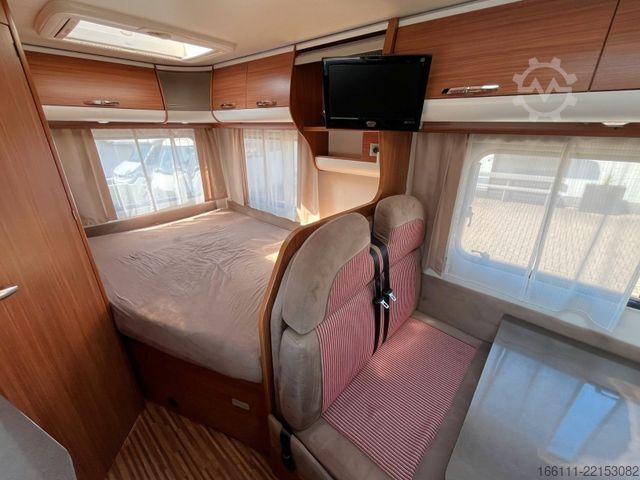 Semi-integrated camper ADRIA Sport 573 DF - Festbett -  - Klima -