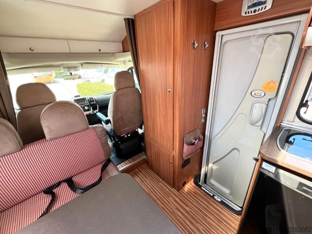 Semi-integrated camper ADRIA Sport 573 DF - Festbett -  - Klima -