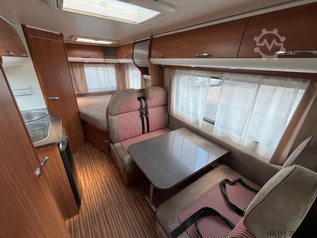 Semi-integrated camper ADRIA Sport 573 DF - Festbett -  - Klima -