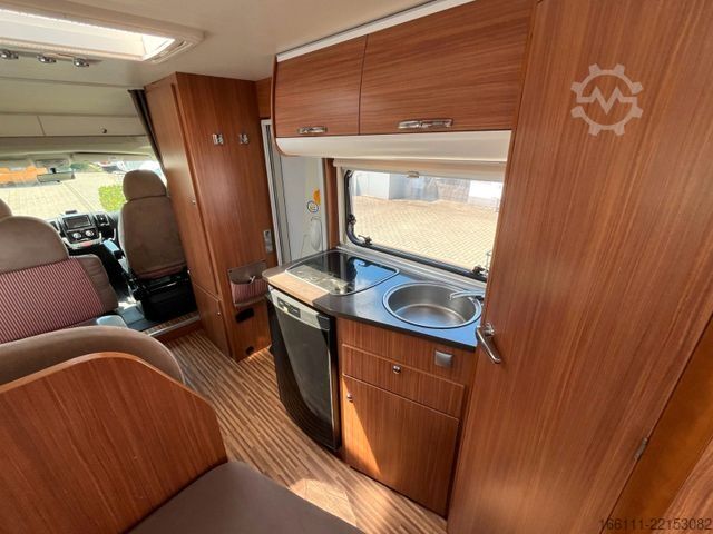 Semi-integrated camper ADRIA Sport 573 DF - Festbett -  - Klima -