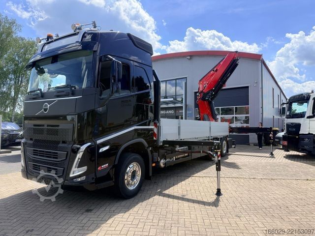 Truck mounted crane VOLVO FH 540 6x2 Container Fassi F545 Heck 360° 100%
