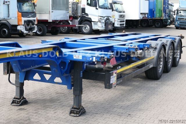 Swap body semitrailer KÖGEL BDF Wechselfahrgestell Liftachse 41,00 t